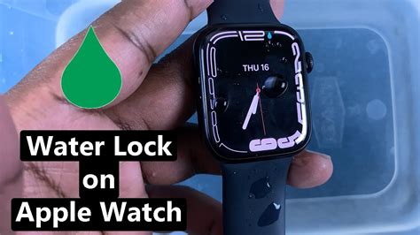 How to eject water from an Apple Watch .